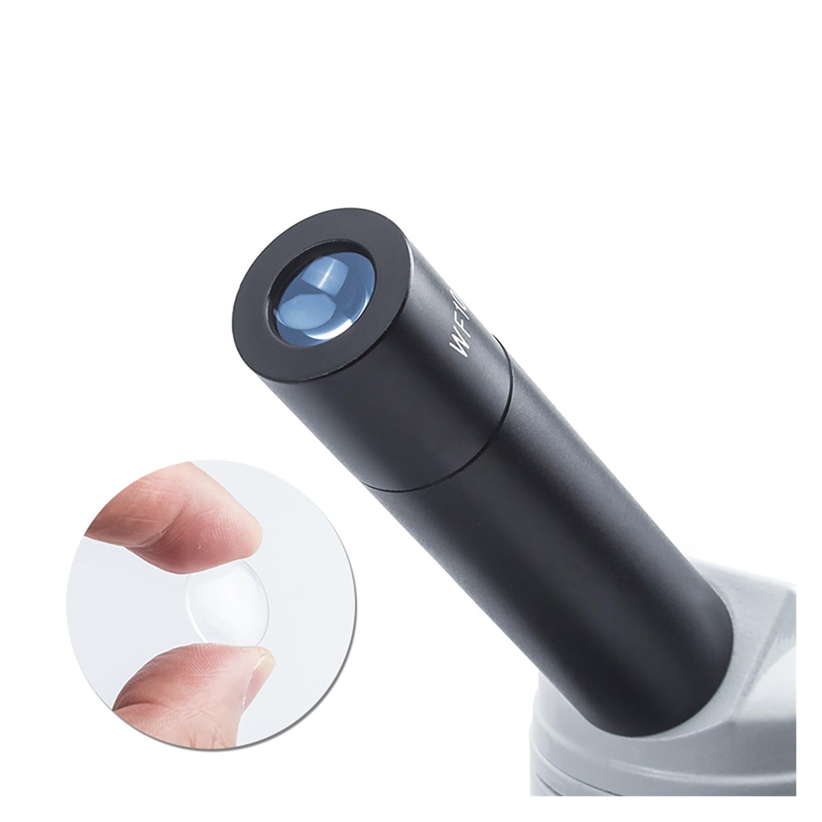 Zestaw mikroskopów mikroskopowych monokularowe mikroskopy złożone 10 x okular, powiększenie 100 x 1600 x oświetlenie LED przenośne