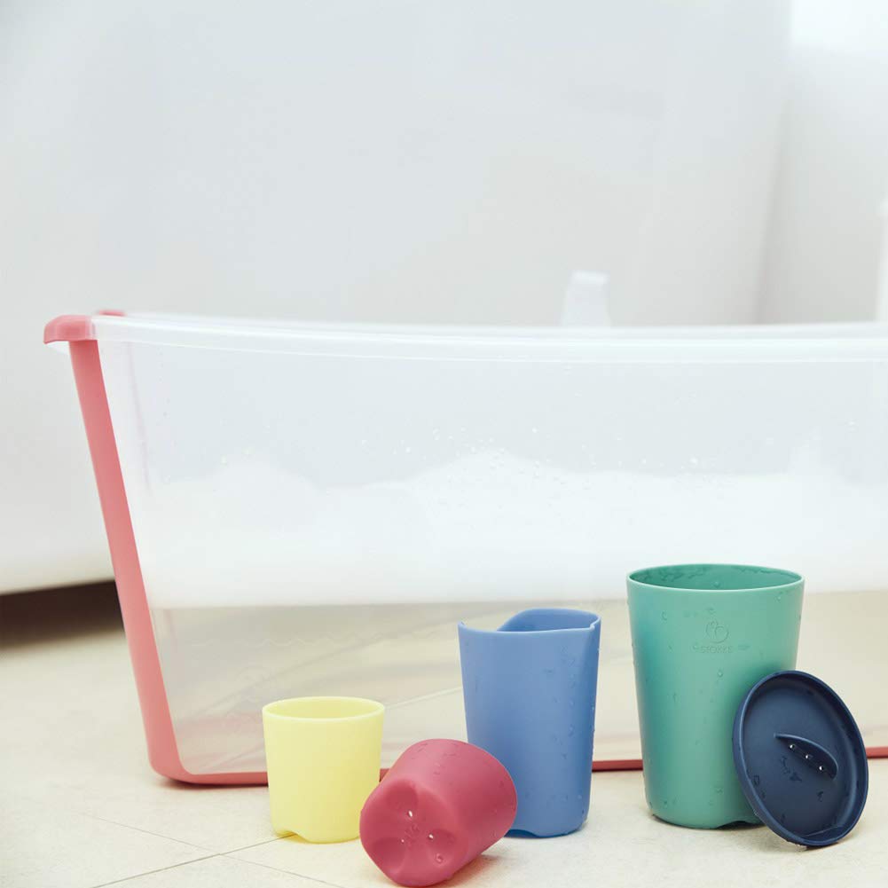 Stokke Flexi Bath Toy Cups, Multi Toys