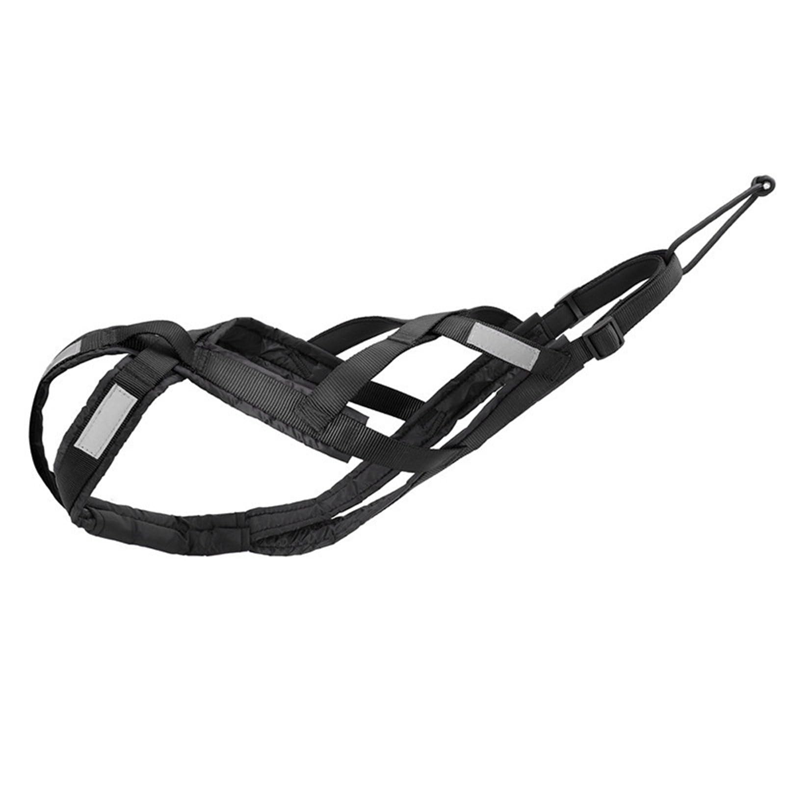 Xinsheinelry Sports Dog Harness for Running and Skiing Adventures Pet Chest Strap Reflective Pet Sledding Skijoring Harness Dog Pulling