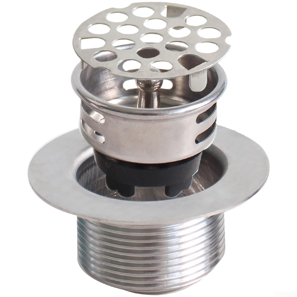 71,5 mm SUS304 Stahl-Ablaufkorb für Wischmopp-Spüle | SUS304 Edelstahl, rostbeständig, Konstruktion, passend für 71,5 mm große Öffnungen, dauerhafte Nutzung