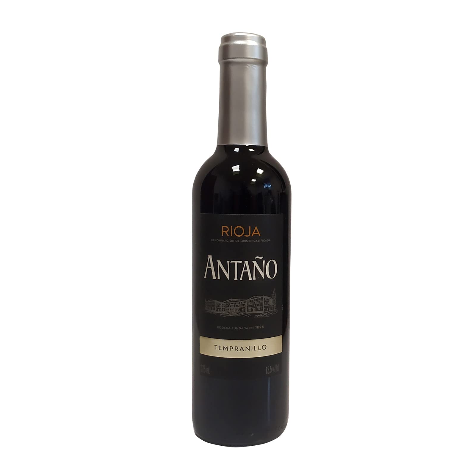 Deliex. Cesta Gourmet con Vino Rioja Antaño de 37,5 cl mediana, 2 patés de Lomo Ibérico 30 g y Paté al Pedro Ximénez 30 g, 2 Cremas de Queso Deliex caja pequeña..