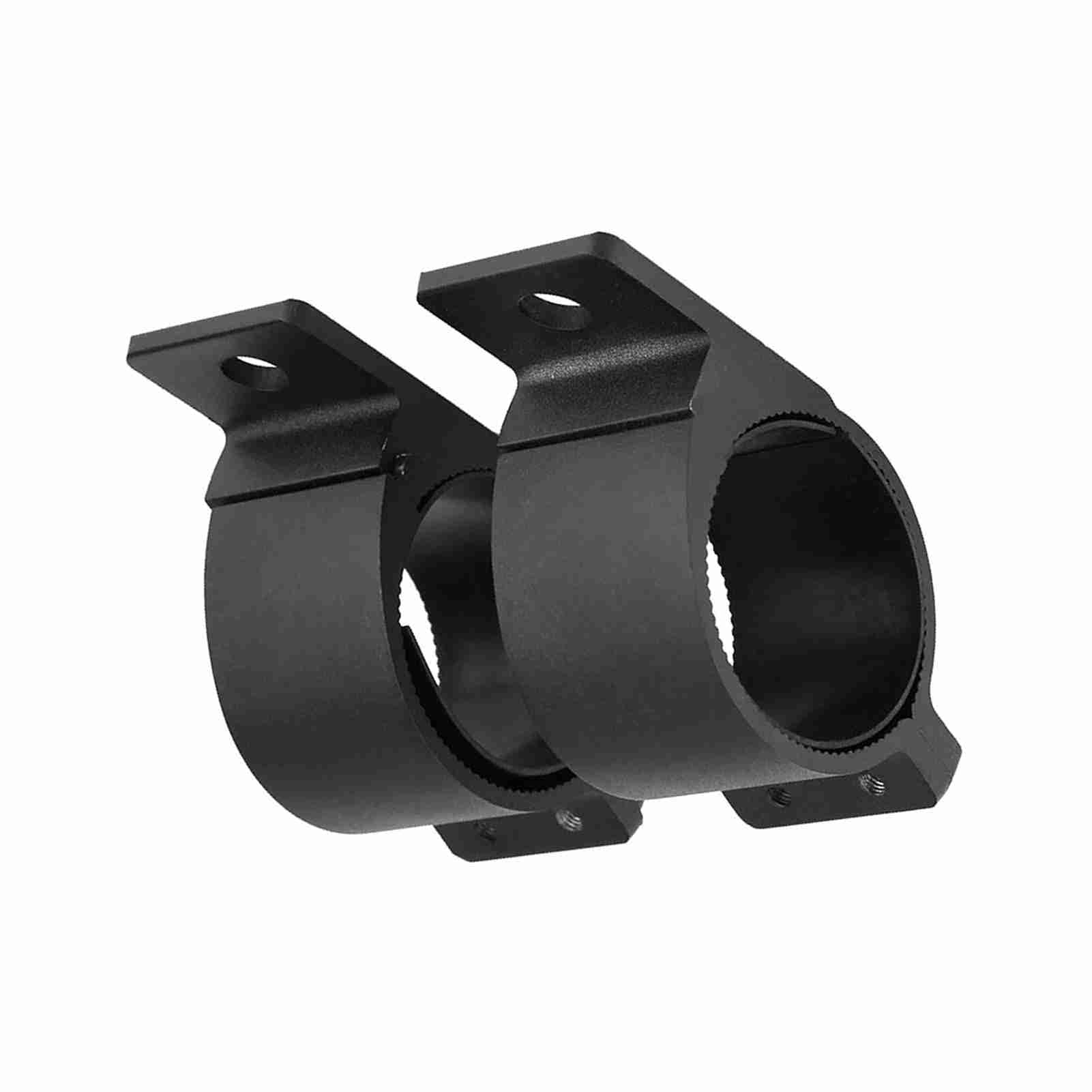 76mm Klemme Scheinwerferterung Auto 3 Zoll Aluminiumlegierung Schwarz Bull Bar Lichthalterung Montageklemmen für Auto Off Road Fahrzeug Scheinwerfer Fahrlampe (3 Zoll)