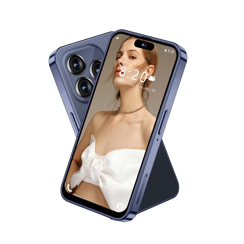 mini Smartphone for Kids with 4.0 inch Small HD Screen, 3GB RAM+32GB ROM,4G Dual SIM,Android 10.0,WiFi,Bluetooth,FM,GPS Pocket Phone (Dark Blue)