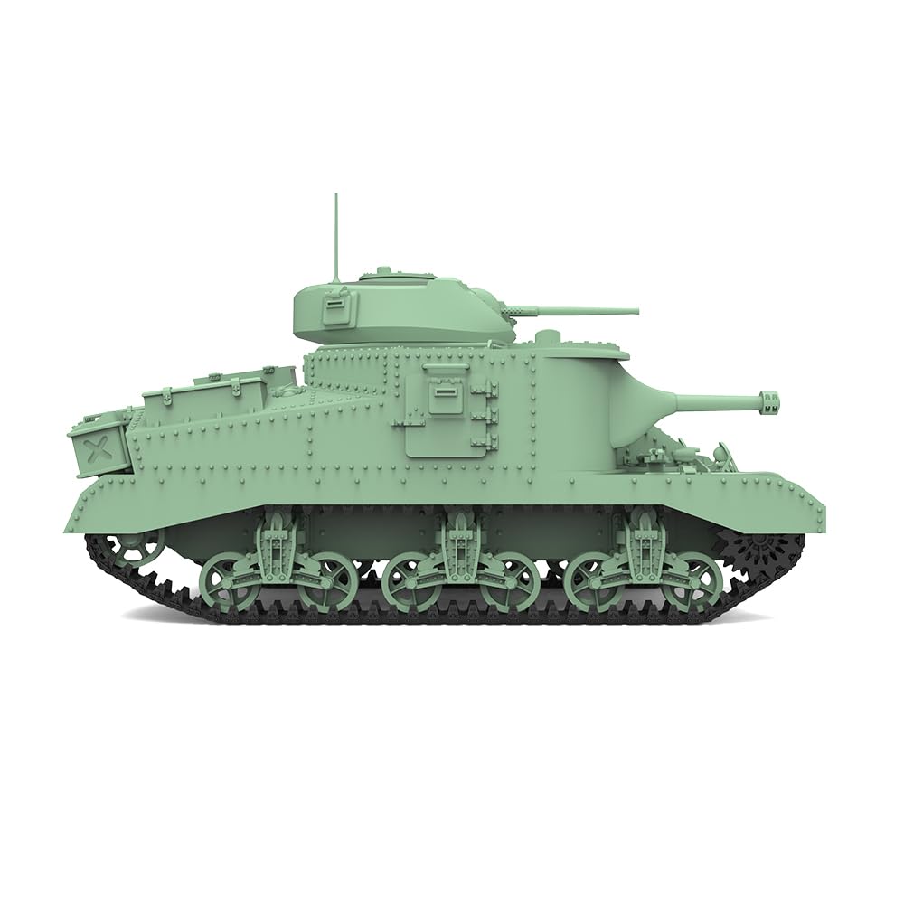 MRY-SFW SS16511 1/16 zestaw do budowy modelu wojskowego US M3 Grant czołg średni