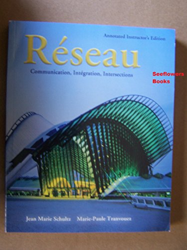 Reseau: Communication, Inegration, Intersection... 0205628516 Book Cover