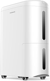 60 Pints Dehumidifier, 4500 Sq. Ft Large Dehumidifier for Home and Basement with 6.56ft Drain Hose and 0.92 Gallon Large Water Tank, 24Hr Timer and Auto Defrost Ideal for Large Sized Rooms, Bedrooms, Laundry Rooms