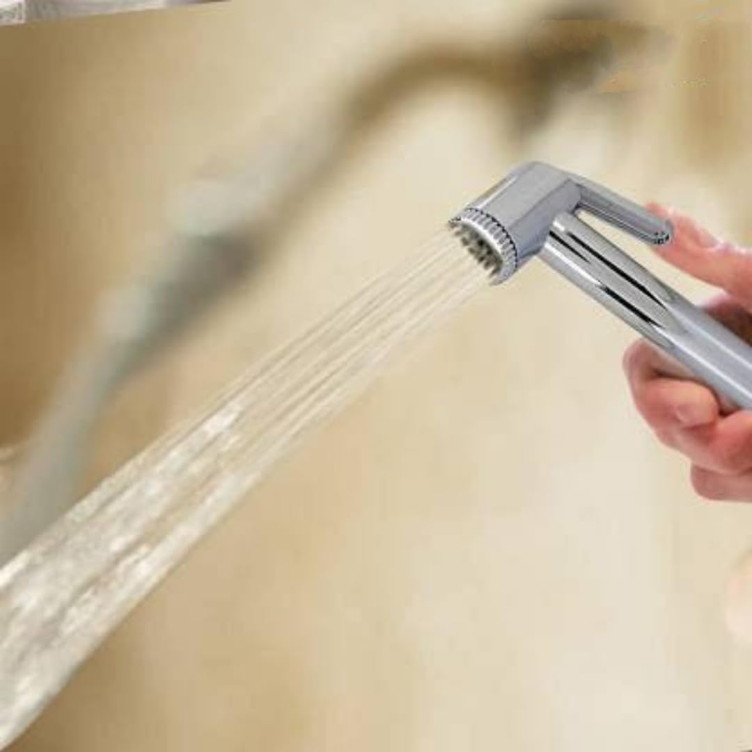 BATHBLISS Sleek Chrome Finish Health Faucet Head Only (Pack of 1) 1