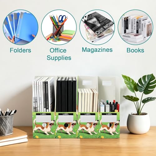 Boîtes rangement magazines plastique pliables protègent revues - 8