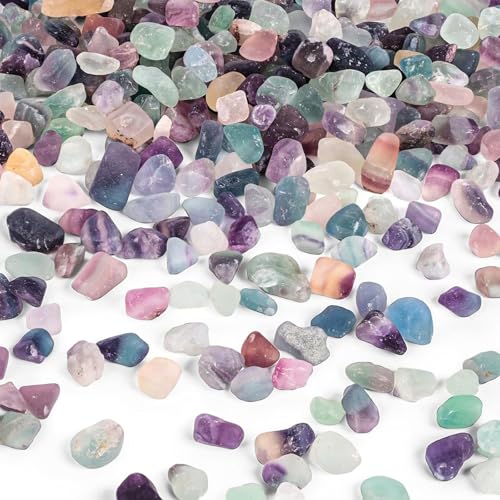Image of JOHOUSE Quartz Crystals, Crushed Chips Tumbled Polished Stones