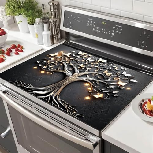 Image of HOMETITUTE Coffee Stove Cover 28x20 Diatomite Heat Resistant Non Slip Pad (pattern*7)