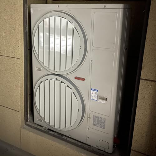 Déflecteur de climatiseur extérieur grille protection sortie air inox - 5