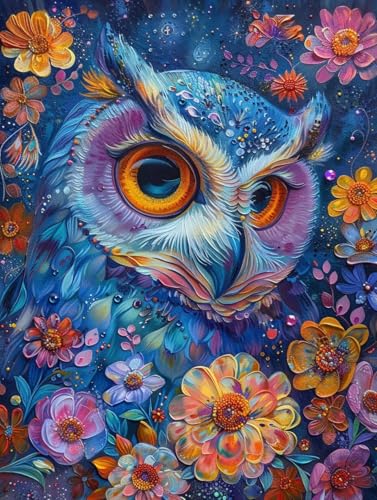 BúHo Pintar por Numeros Adultos, Pintar por Numeros Manualidades Adultos, DIY Painting by Numbers Kit con Pinceles y Pinturas Acrilicos, Decoración para el Hogar, Regalo Mujer, 60x120 cm Flor 5-7150