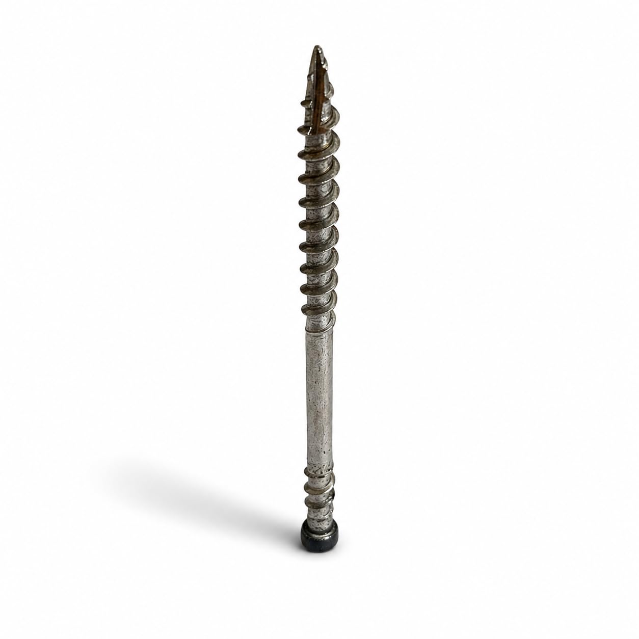 ESSVE Tornillos de fachada 5,0 x 72 mm A4 de acero inoxidable TX15 con punta de perforación, cabeza cilíndrica, RAL7016 – 250 unidades, acero inoxidable C5, para revestimiento de madera exterior