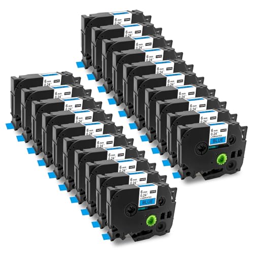 Sluxjet �݊� �s�[�^�b�` �e�[�v 6mm�� �n������ TZe-511 Tz-511 �e�v�� �u���U�[�H�� �s�[�^�b�`�L���[�u P-touch �ėp �e�[�v�J�[�g���b�W ����8m P�^�b�` �@��Ή� PT-P710BT PT-2500PC 20�Z