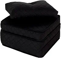 Puff Colchonete Dobrável/Sofa 3 em 1 Espuma D33 + Travesseiro Solteiro BF Colchões