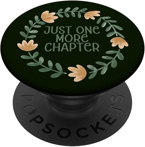 Solo un capítulo más! Amante de los libros Leer Girl PopSockets Standard PopGrip