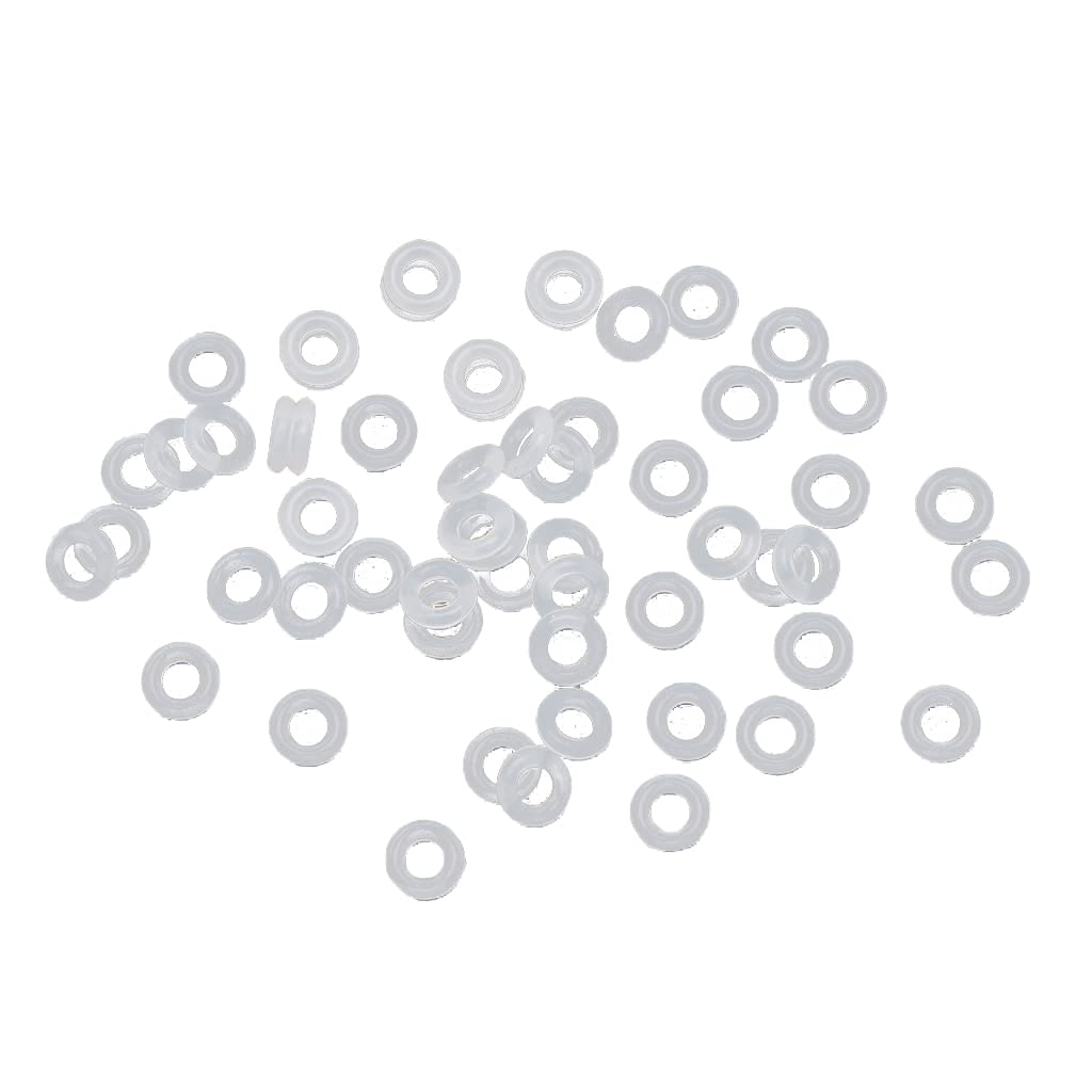 Silicone Rubber Stopper for Jewelry Clip Lock Spacer Charm Beads Necklace Bracelets Lock Spacer Charm Beads