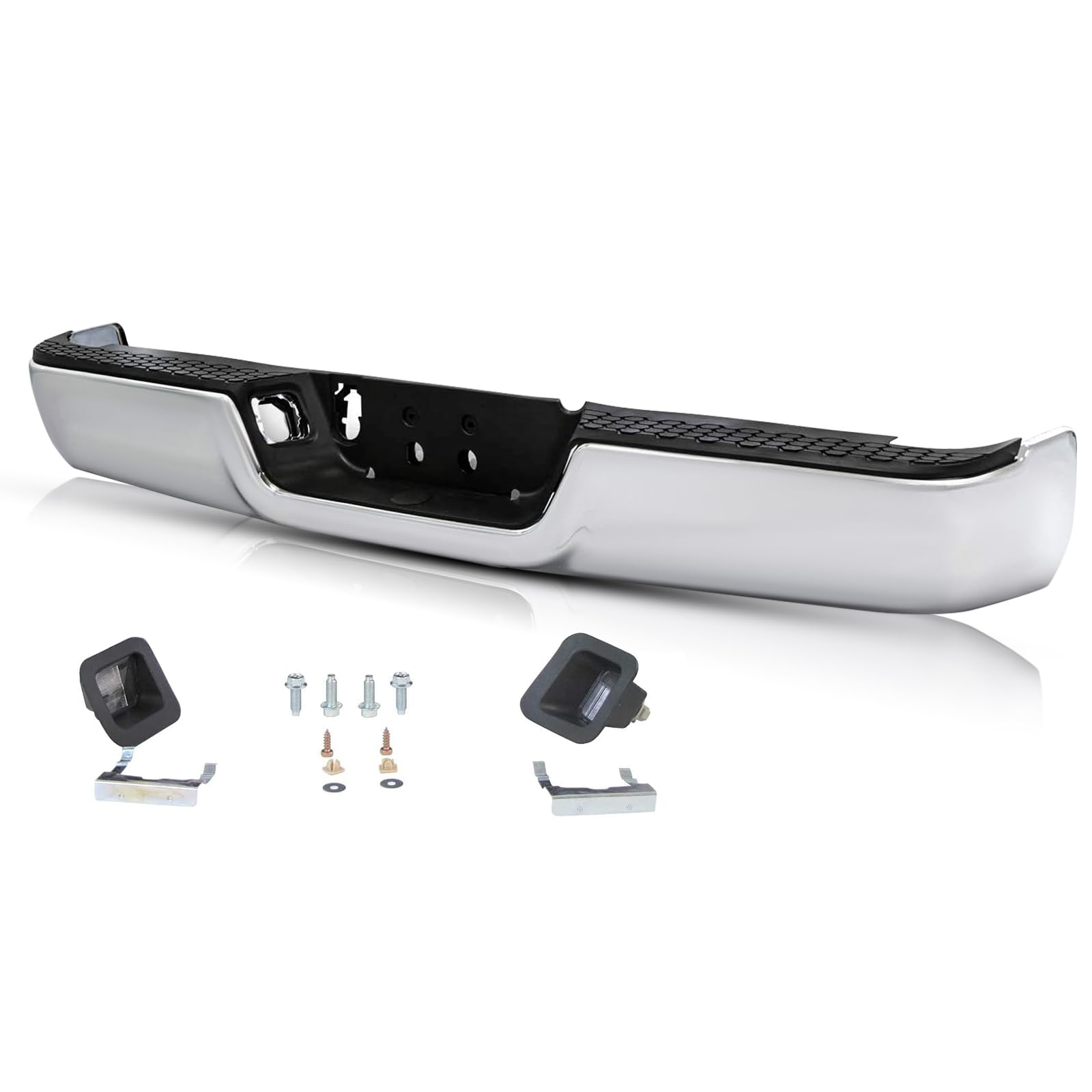 JSBOYAT Chrome Rear Bumper Assembly