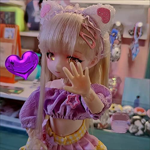 Muñeca articulada Anime BJD 11.8 pulgadas DIY Diana miniatura 3