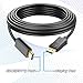 VGE DP to HDMI Cable 1.8m [6ft], DisplayPort to HDMI Adapter Cord, Display Port Cable for Desktop PC, Laptop, TV, Monitor, Projector -Plug & Play, Audio Transmission(Black)