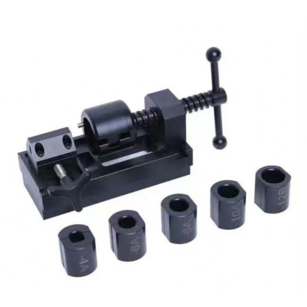 un kit di strumenti di installazione di montaggio, set di chiavi in lega di alluminio per 4AN-12AN, morsetti per assemblaggio tubo flessibile linea olio