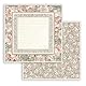 Stamperia Scrapbooking Small Pad 10 sheets cm 20,3X20,3 (8X8) - You and me, White, One Size, SBBS60