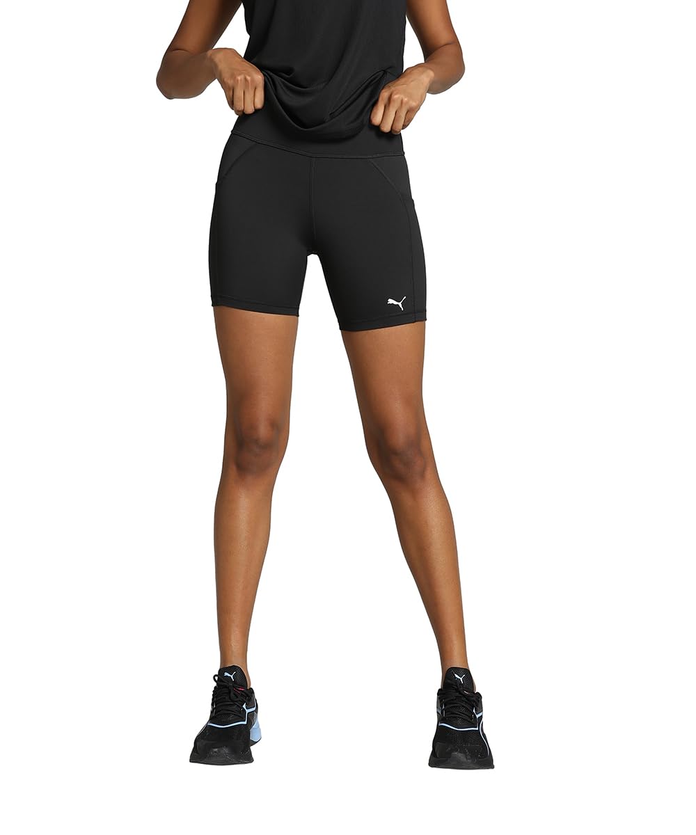 PUMA Mallas Cortas de Training Fit 5" Mujer S Black