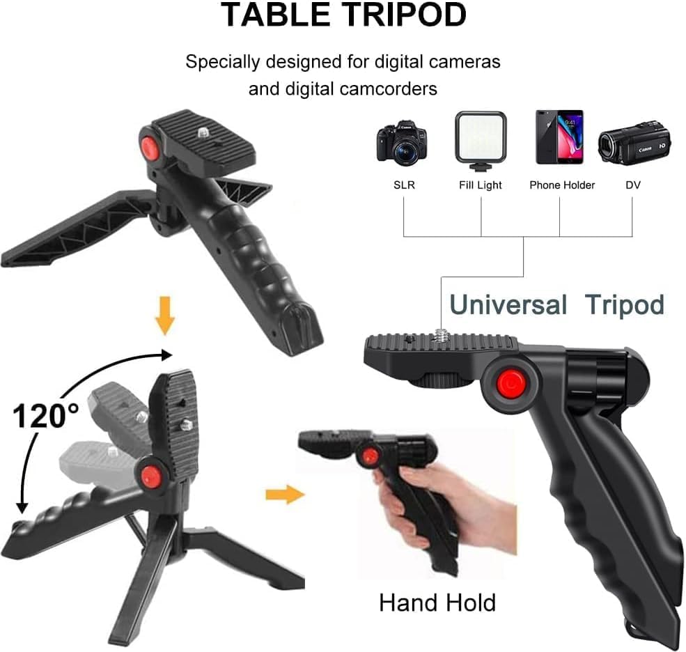 Image of Drumstone (๐๐ ๐๐๐๐ซ๐ฌ ๐๐๐ซ๐ซ๐๐ง๐ญ๐ฒ) Vlogging Kit with Microphone, LED Light & Tripod - Phone Holder Video Rig for Smart Phones, YouTube, TikTok, Live Streaming, Content Creation & Recording