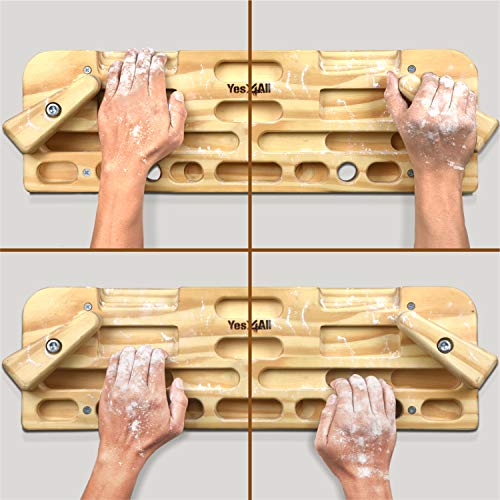 Yes4All-Wooden-Hang-BoardClimbing-Board-for-Doorway-Hand-Strengthener-Equipment-for-Training-Finger-Grip-and-Pull-Up