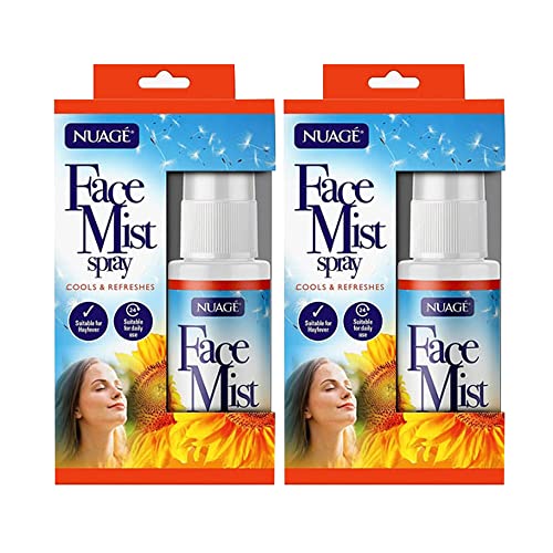 Hayfever Relief Cooling Face Mist Spray- Eye Mask for Cooling- Cool & Fresh Moisture Spray for Eye- Suitable for Daily Use (15ml) (Pack Of 2)