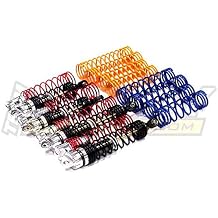 Integy XSR2 Heavy-Duty Piggyback Shock Set w/Ti-Nitride Shaft for 1/10 Slash L=88/105