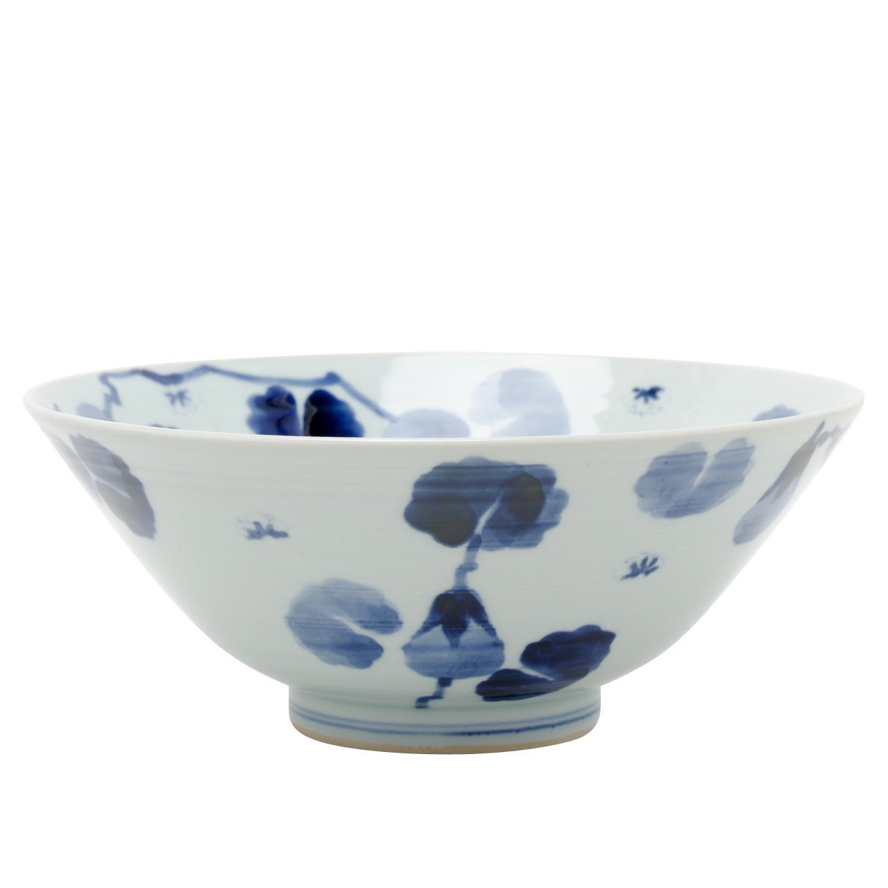 HASAMI Ware Grape SOMEE ??Lightweight Large Ricebowl