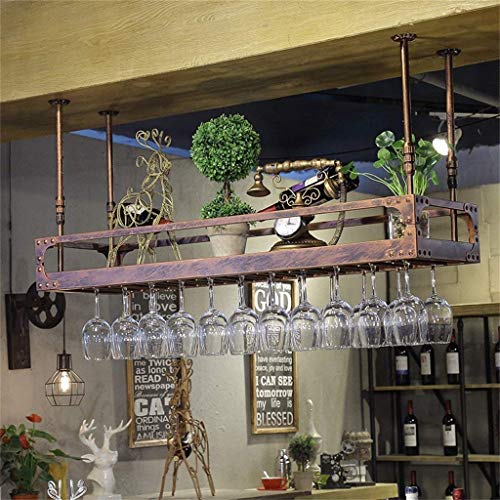 Soporte para Botellas de Vino con Repisa para Copas 100×35cm miniatura 4