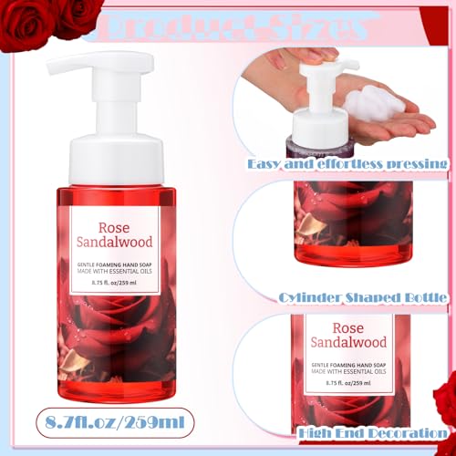 Image of 6 Pack Spring Foaming Hand Soap with Pump, Moisturizing, 8.75oz