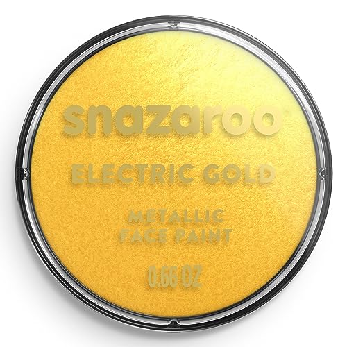 SNAZAROO PINTURA FACIAL Y CORPORAL METALIZADA 18ML ORO