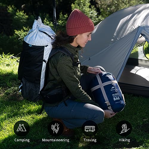 Bolsa de dormir Naturehike para adultos grado 0, forma momia miniatura 7