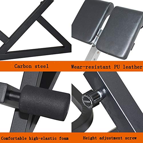 Image of Small Dumbbell Dumbbell Bench - Roman Chair Roman Stool Fitness Chair for Home dominal Machine Back Muscle Training Dumbbell Bench Fitness Dumbbell