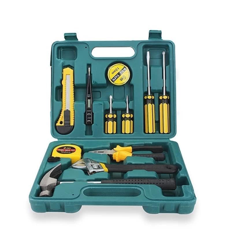 12 in 1 Electrical Repair Home Hand Tool Kit Set With Screwdriver, Hammer, Measuring Tape, Wrenches, Cutter & Pliers All Accessories Hardware Tool box Mechanical Garage Tool Storage kit Emergency Uses (B0D14X69XV) Amazon Price History, Amazon Price Tracker