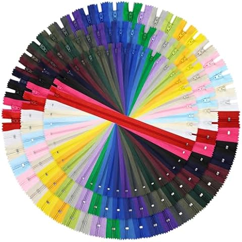 Fermetures éclair DOITEM 72 pièces Cover