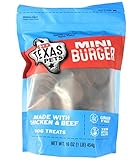 H-E-B Texas Pets Mini Burger Made with Chicken and Beef 16 Oz Premium Pet Treat