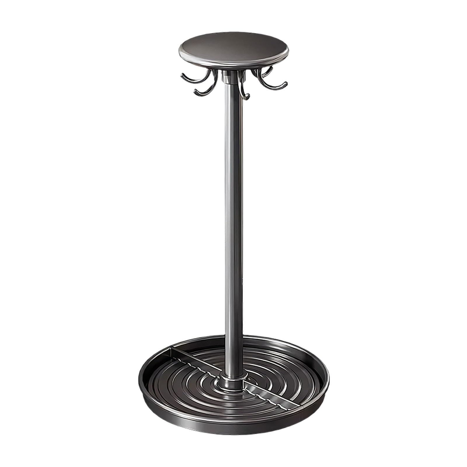 Kaeltsyn B Duty Rotating Wall Mount Hook Rack Featuring Sturdy Abs Ase Perfect For Kitchen Athroom Storage Tool Holder For Kitchen