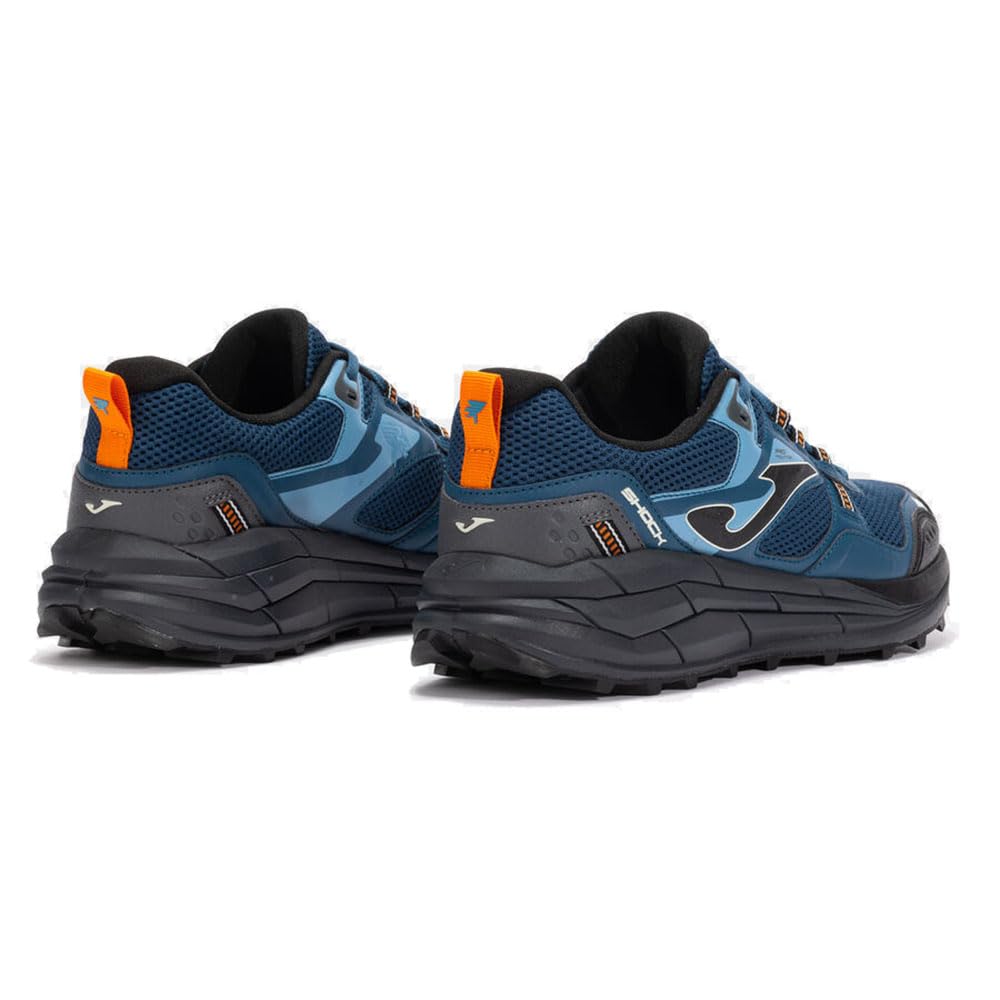 Joma Deportivo TKSHOW2512 Chaussures de trail 2512 Shock pour homme Confortables en nylon pétrole 29160, bleu, 36/47 EU