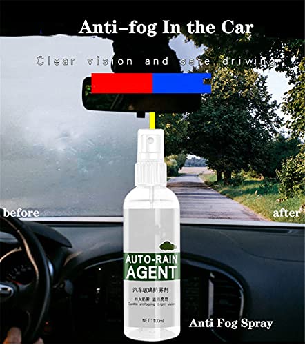 image for WENDAYE Anti Fog Spray for Car Window Windshield Glasses, Anti-fogging