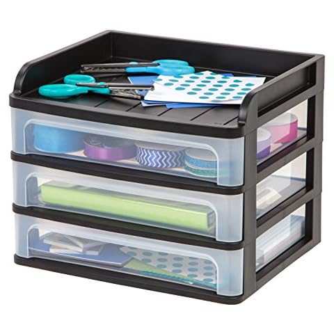 IRIS USA 3-Drawer Desktop Organizer Cover