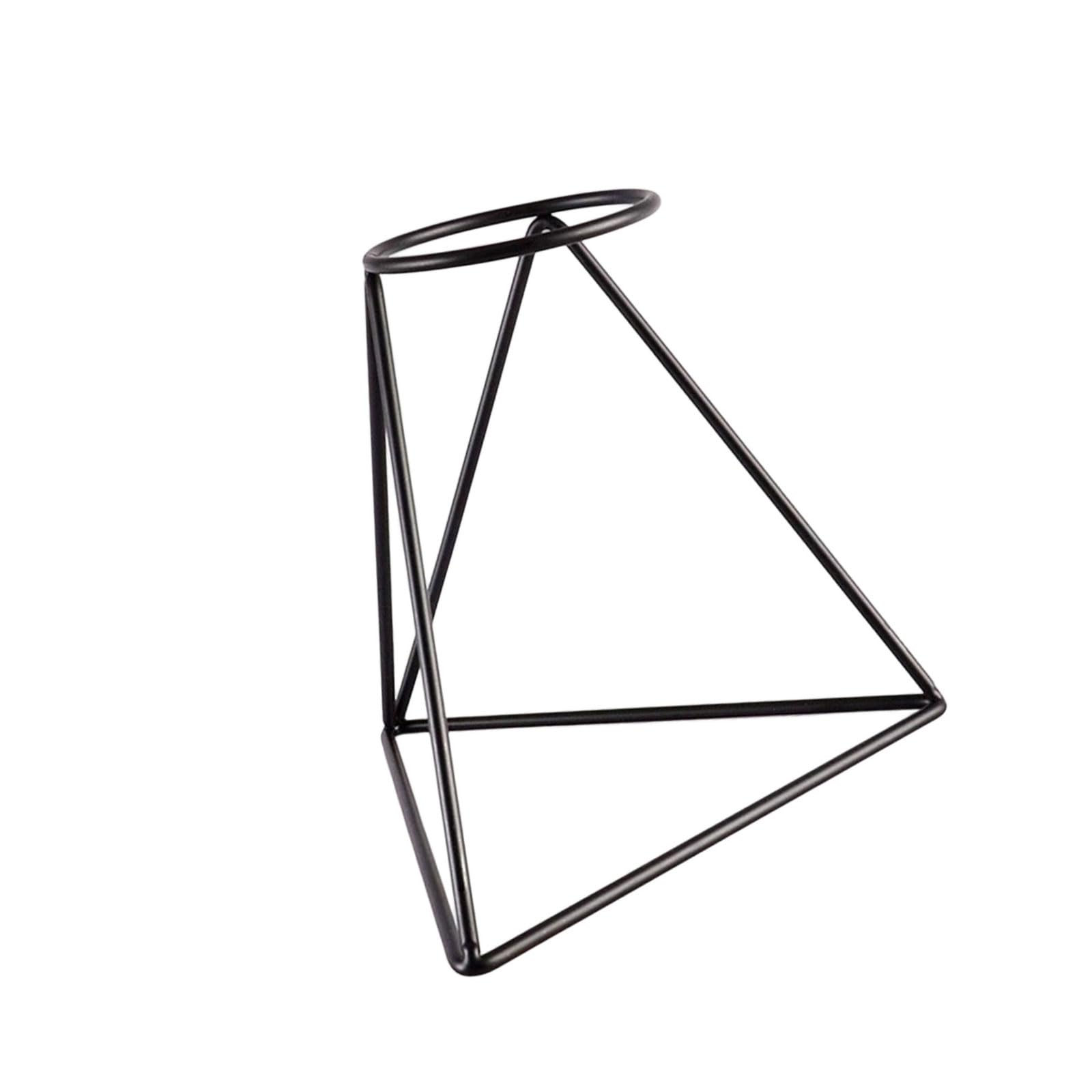 Elnwnnkc Manual Drip Coffee Stand, Metal Filter Holder Frame for Mug or Server Brewing, Freestanding Dripper for Home Use Manual Drip Holder Coffee Dripper Mug Server Corner Wire Frame Brewer