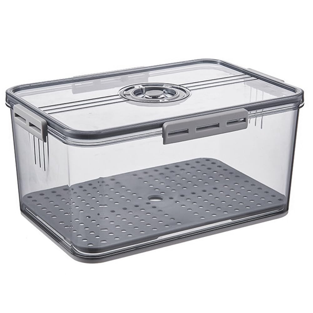 CTRLZS Bread Box Airtight Bread Boxes Time Recording Bread Storage Container for Kitchen Counter, with Lid, Bread Holder