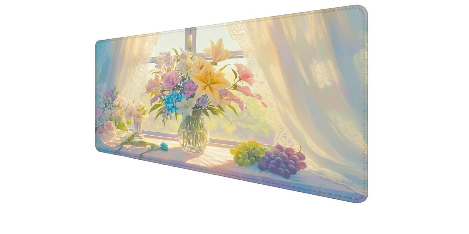 Tapis de souris grand format pour résoudre les problèmes de glisse PC - 8