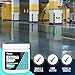 Non-Slip Paint Additive for Color Epoxy, Urethane, & Acrylic Paint - Extra Grip Anti-Skid Grit for Coatings