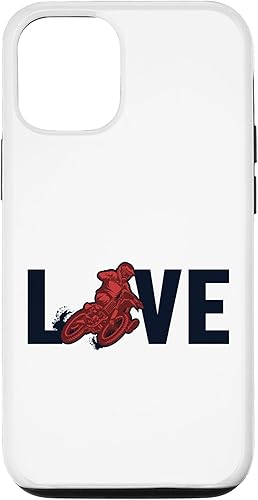 Miniatura 4 de iPhone 12 mini Motocross Love Racing Supermoto Motorcycle Riders Motocross Case