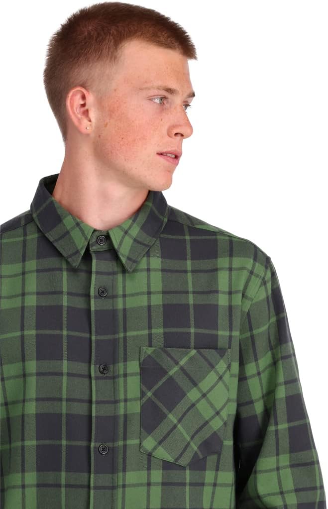 Spyder Mens Elevation Tech Flannel L/S Top - Image 5